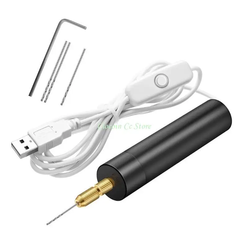 

X90F USB Electric Drill Tool For Epoxy Resin Jewelry Making Craft Engraving Pen