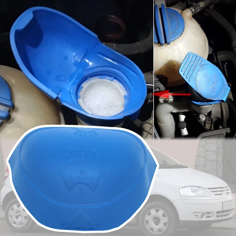 

For VW Fox Hatchback (5Z1, 5Z3, 5Z4) Fluid Reservoir Wiper Lid Wash Funnel Washer Tank Bottle Cover Filler Cap 2003 - 2013 2014