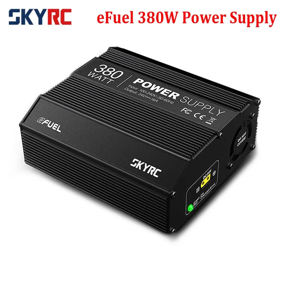 SKYRC EFuel 380W Power Supply 16A 100-200V 24V DC Power Supply Adapter for SKYRC B6 Nano ISDT Q6 Plus e4Q DC Charger