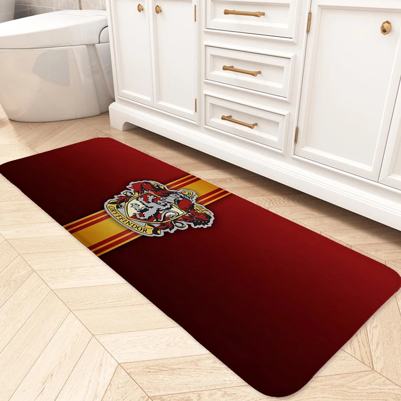 

Floor Mats D-Gryffindors Kitchen Hallway Carpet Custom Doormat Entrance Door Living Room Balcony Bedroom Rug Slip-resistant