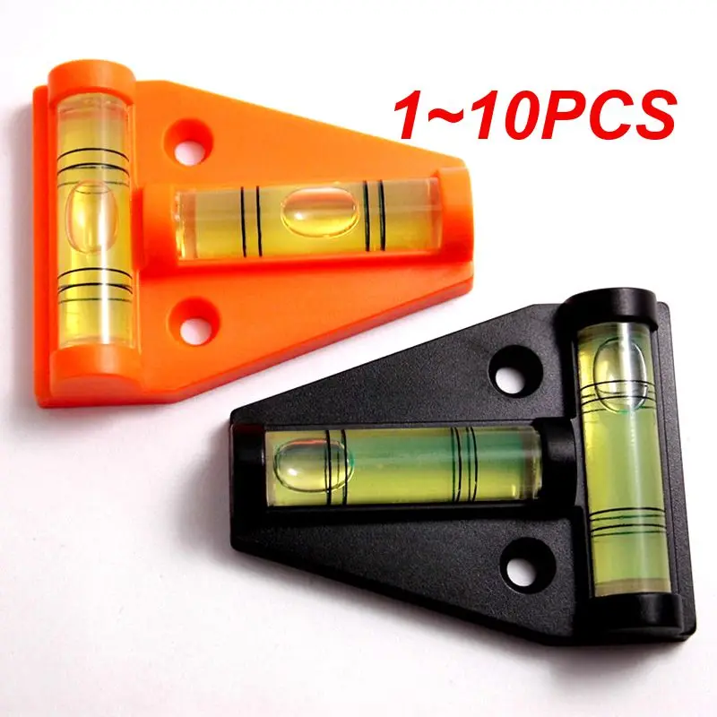 1~10PCS New 2 Way T-type Bubble Spirit Level Leveller Tool For Measuring Normal Usage Tripod