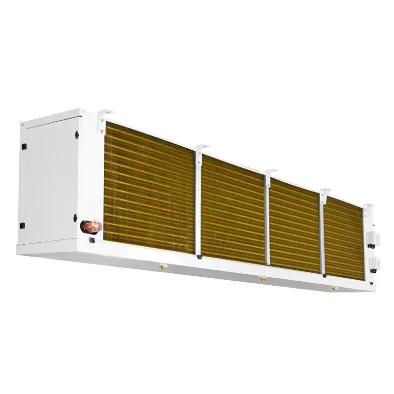 Indoor Commercial Fresh Vegetable Efficient Evaporator Ceiling Cooler Low Noise Cold Room Cooler