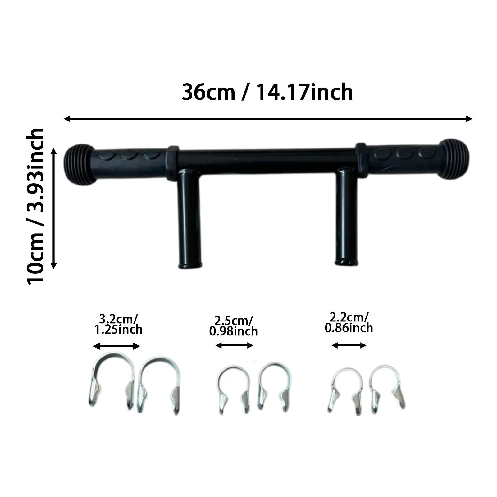 Stroller Handle Extender Sturdy Easy to Install Stroller Handlebar Extender for Trolley Pushchair Baby Carriages Pram Accessory