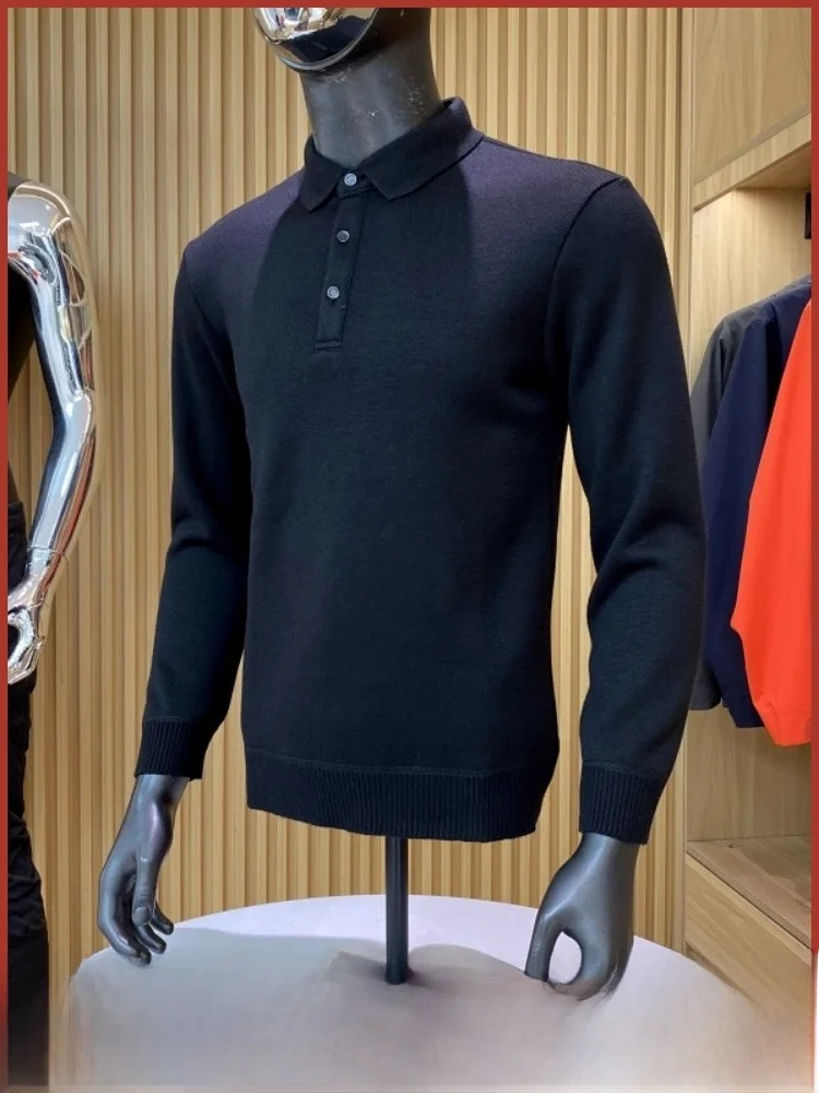 

Теплый трикотажный дождь для мужчин, мягкий воротник Cosite Fce, удобный для поездок на работу, осень-зима, Новое поступление