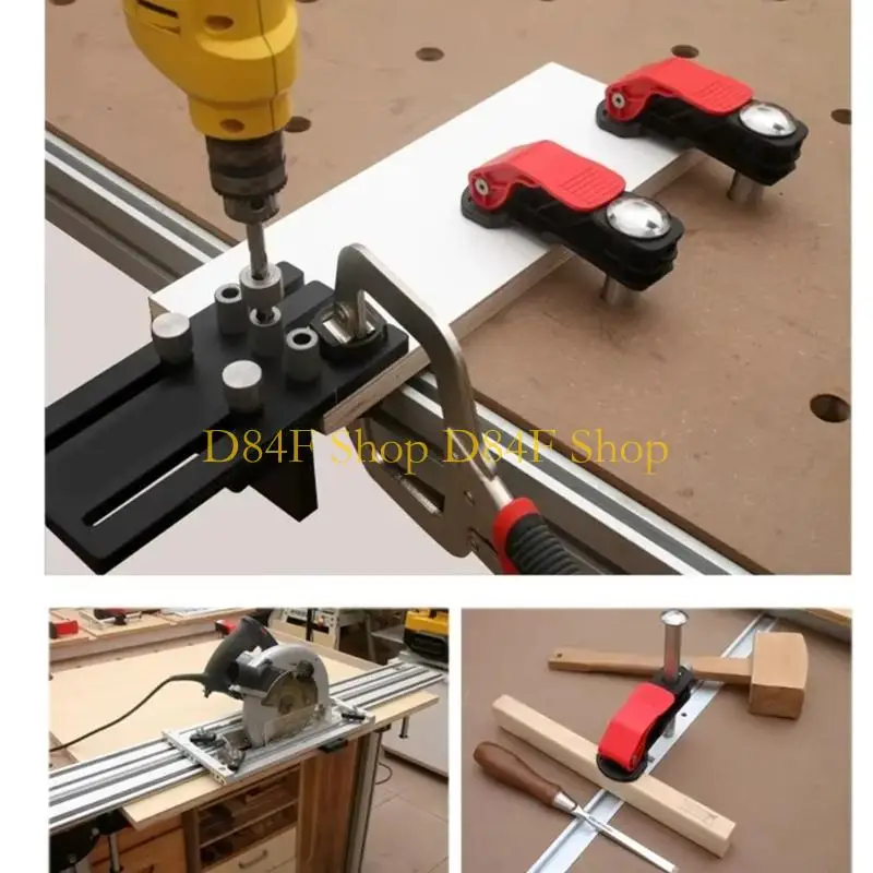 D84F Benches Board 19Mm/20Mm Benches Dog Clamp for Woodworking Table Setups Tasks
