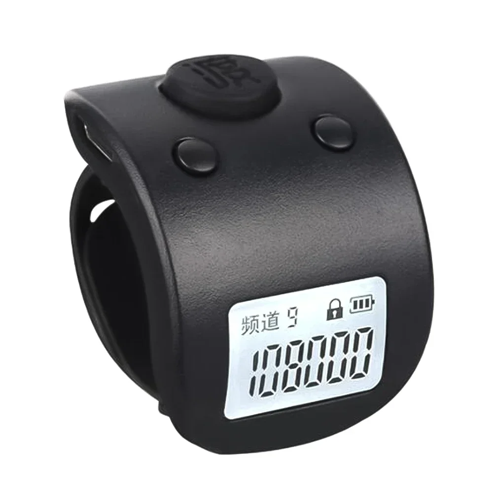 Multifunction Rechargeable 4 Hand Counter Digital Ring Tally Prayer Digit Finger Electronic Colors 9 Clicker Mini Counters