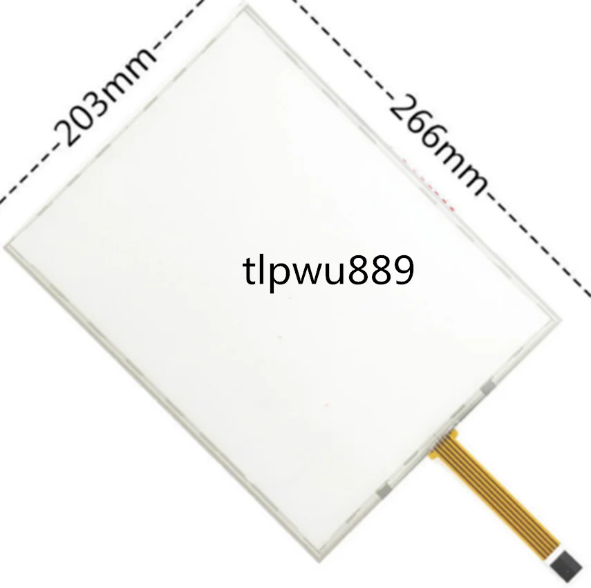 

for 12.1" 5wire Resistive Touch screen Panel Digitizer film (4:3) 266*203mm t1