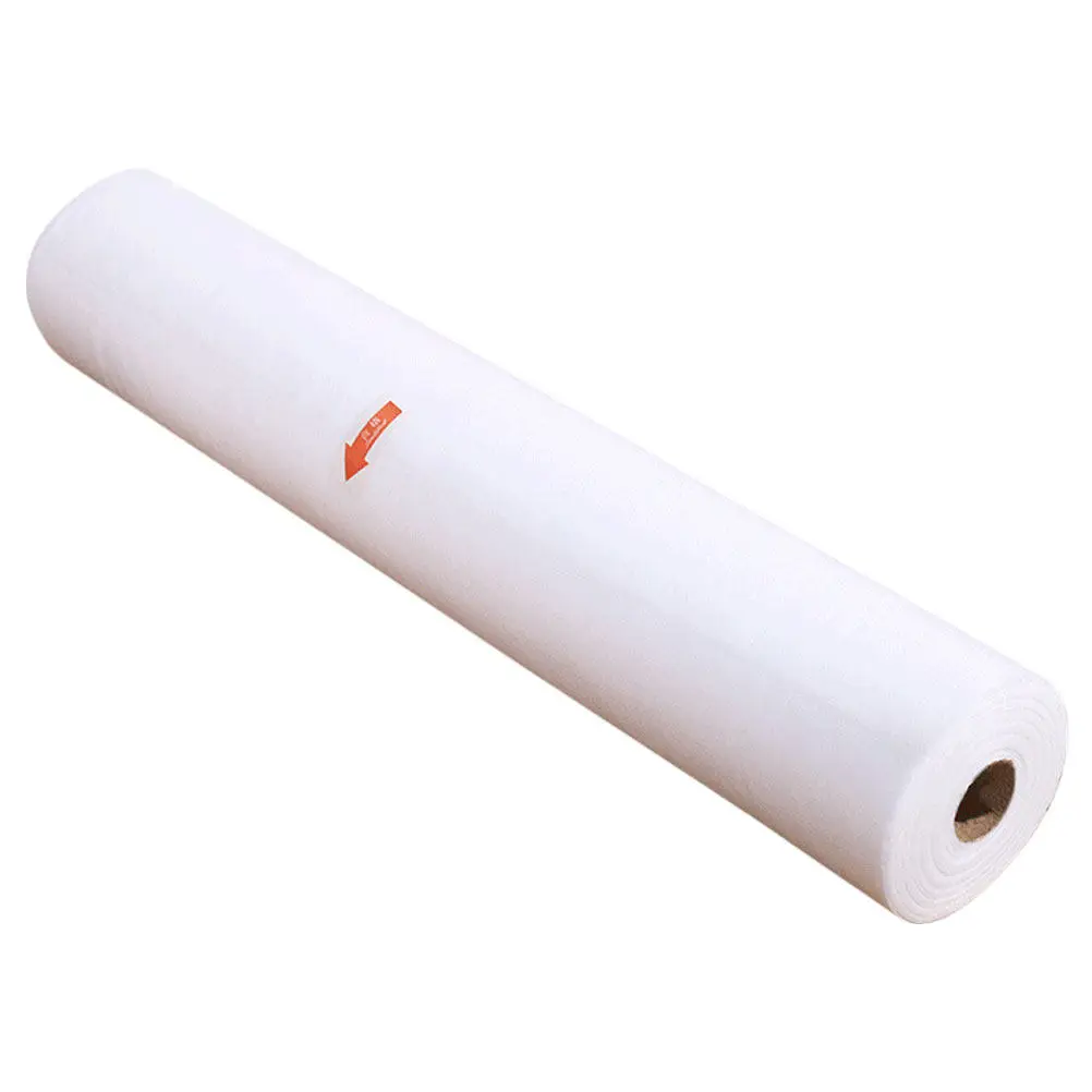 1 Roll Disposable Face Pillow Covers Non-Woven Breathable Massage Headrest Covers Spa Salon Foot Care Clinic Use