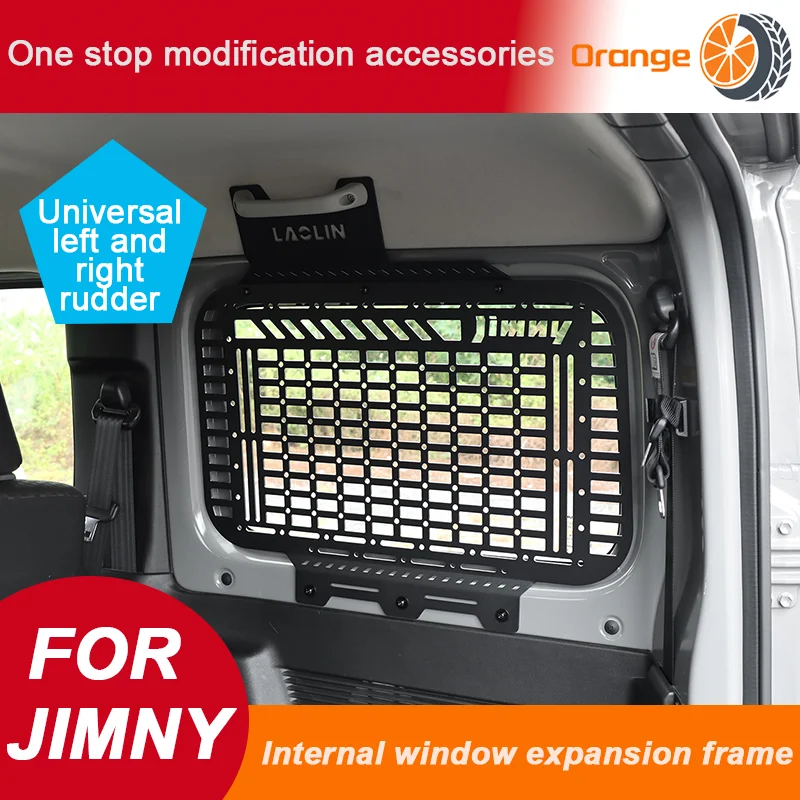 

2PCS Rear Racks Window Car Trunk Shelf For Suzuki Jimny Sierra 2019-2025 3 Door Only Rear Racks Window Trunk Shelf Accessories