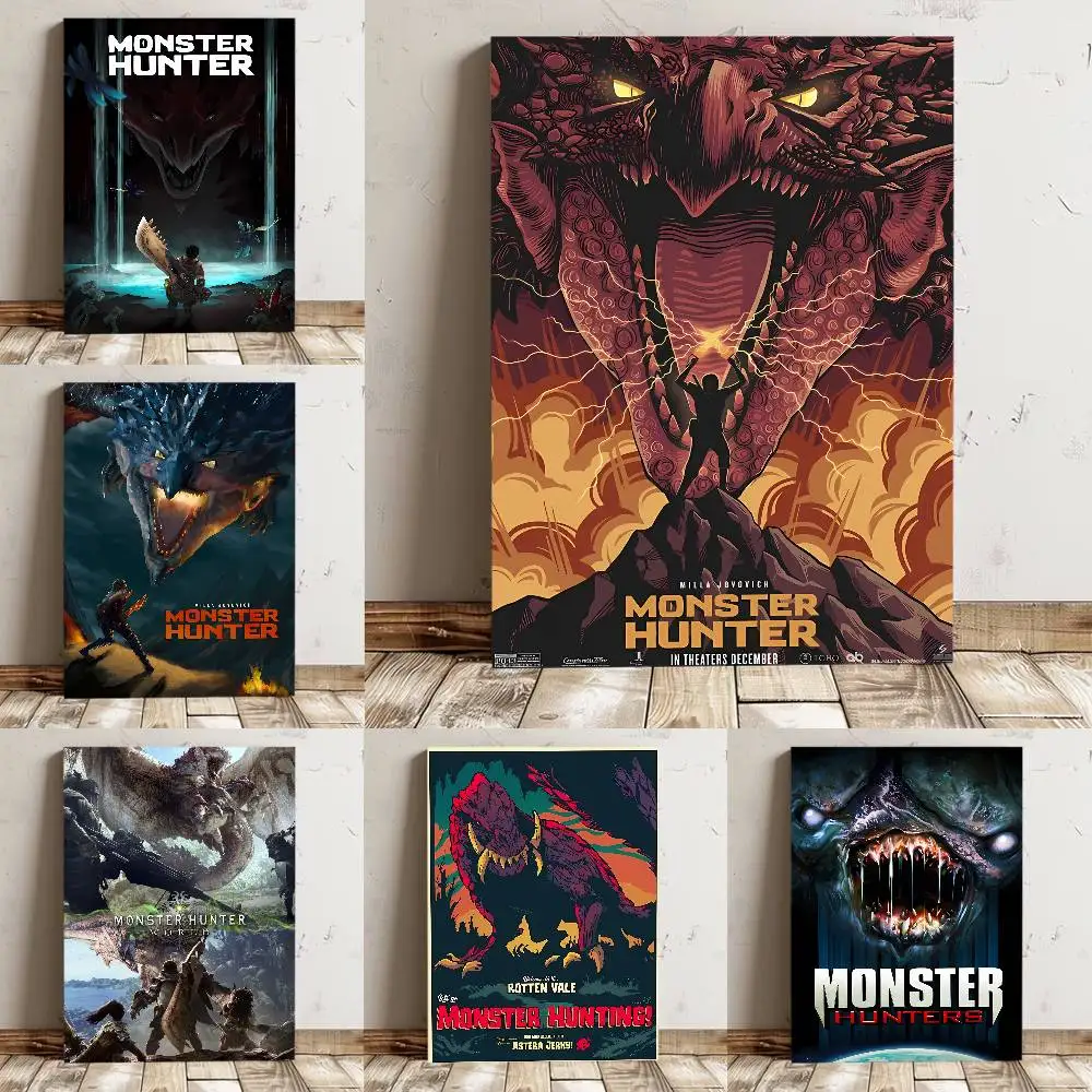 Monster Hunter Poster High Quality Print Waterproof Wall Art