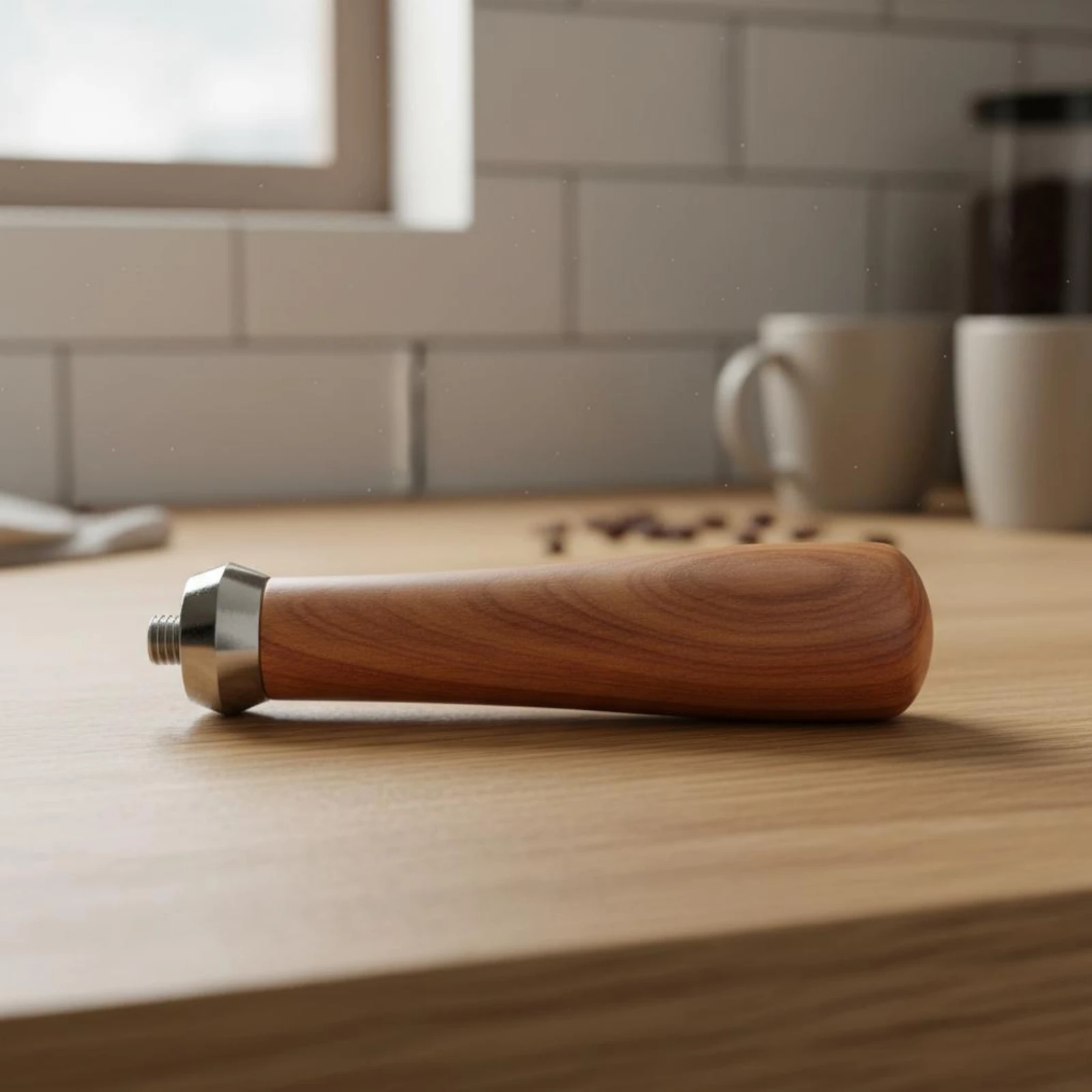 Houten portafilterhandvat Ergo - Kitchen Appliances Design recensie en prijs