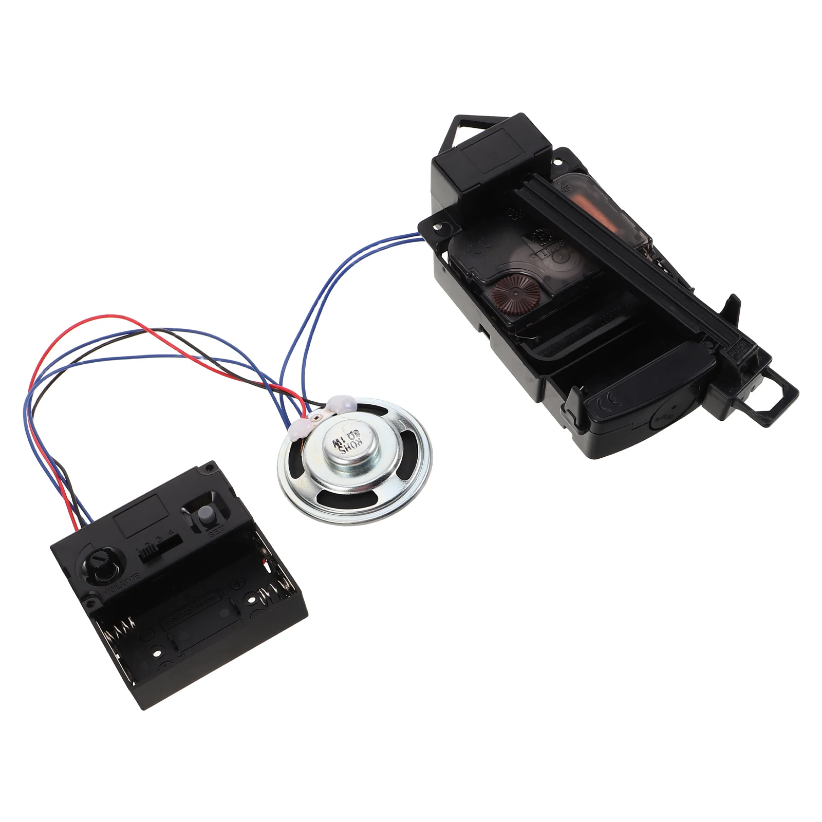 

1Set Wind Up Mechanism Clock Movement with Melodious Chime and Stable Pendulum Suitable for Musical Clocks Creative Home