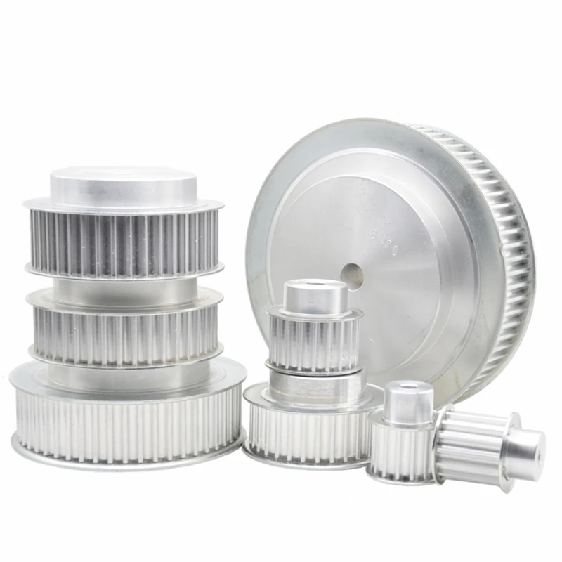 8M 알루미늄 타이밍 벨트 풀리 33/32/30/35/34/36/37/38/39/40/42/45/44/48/47/50/52/54/56 치아 동기 벨트 풀리 8M