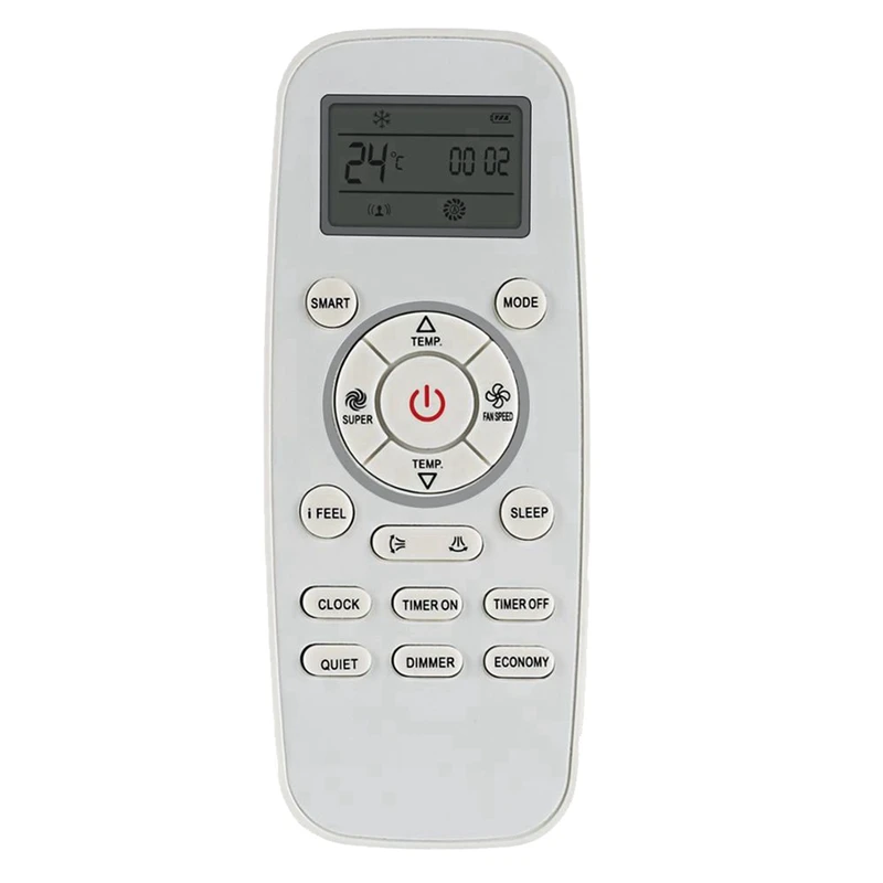 Hot 2X DG11L1-01 Remote Control For Hisense DG11L1-03 DG11L1-01 DG11L1-04 Air Conditioner Remote Control Replacement