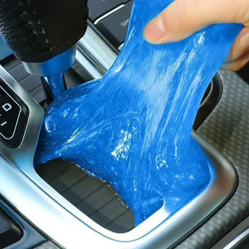 160g Gel Air Vent Dashboard Laptop Keyboard Magic Car Wash Interior Dust Dirt Mud Gap Reusable Cleaning Slime Wash Tool