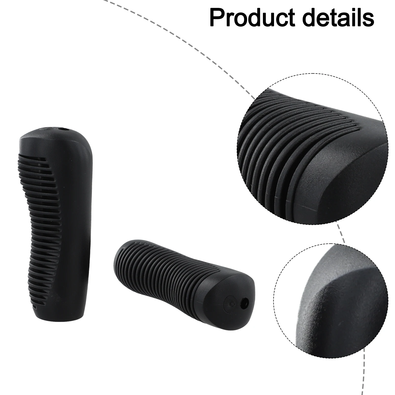 

2 Pack Lawn Tractor Deck Lift Handles with Rubber Non Slip Grip for Comfort Models 532196492 532445060 532411555 Easy to Replace