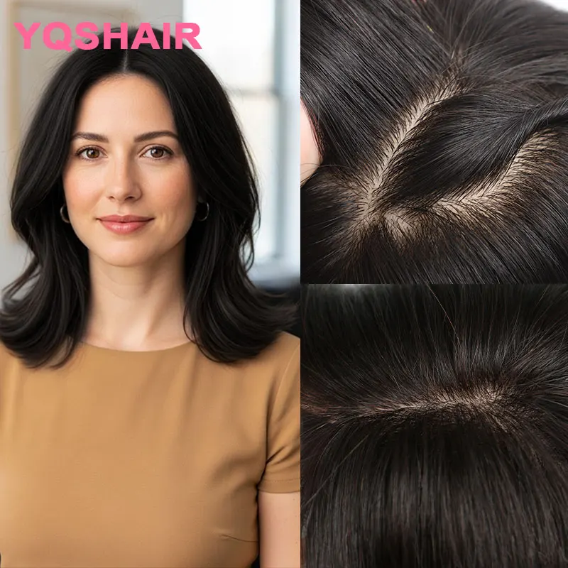 

Шелковый парик с ручной шнуровкой, на основе из шелка, из европейских волос Реми, без клея, легкий, тонкий, мягкий, 5x5 дюймов, с шелковым верхом, предварительно проработанный, для женщин