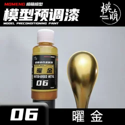 Metallic color Golden paint Gold Model Water-Based Pre Adjustment Preprocessing Spray DIY 30ML