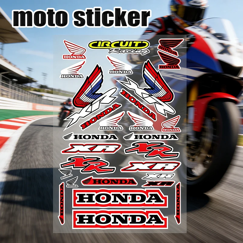 Stickers Moto Sticker Auto Body Bumper Windows  for Honda Motorcycle Laptop Walls Vinyl Decal Car Tuning Accessories