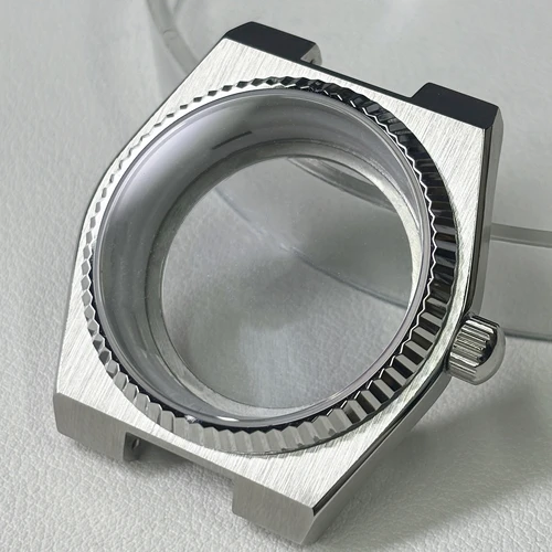 Imagen 2 del producto Caja NH35 de 40mm para reloj PRX Super Player modelo para hombre NH35, modificación de caja de reloj para NH36 NH38 NH70 NH71 NH72, bisel pulido