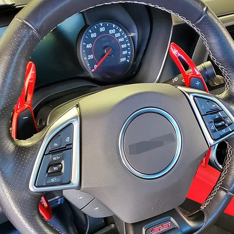 

For Chevrolet Camaro 2012 2013 2014 2015 & Cadillac CT6 XT5 2016-2019 Car Steering Wheel Shift Paddle Shifter Extension DSG