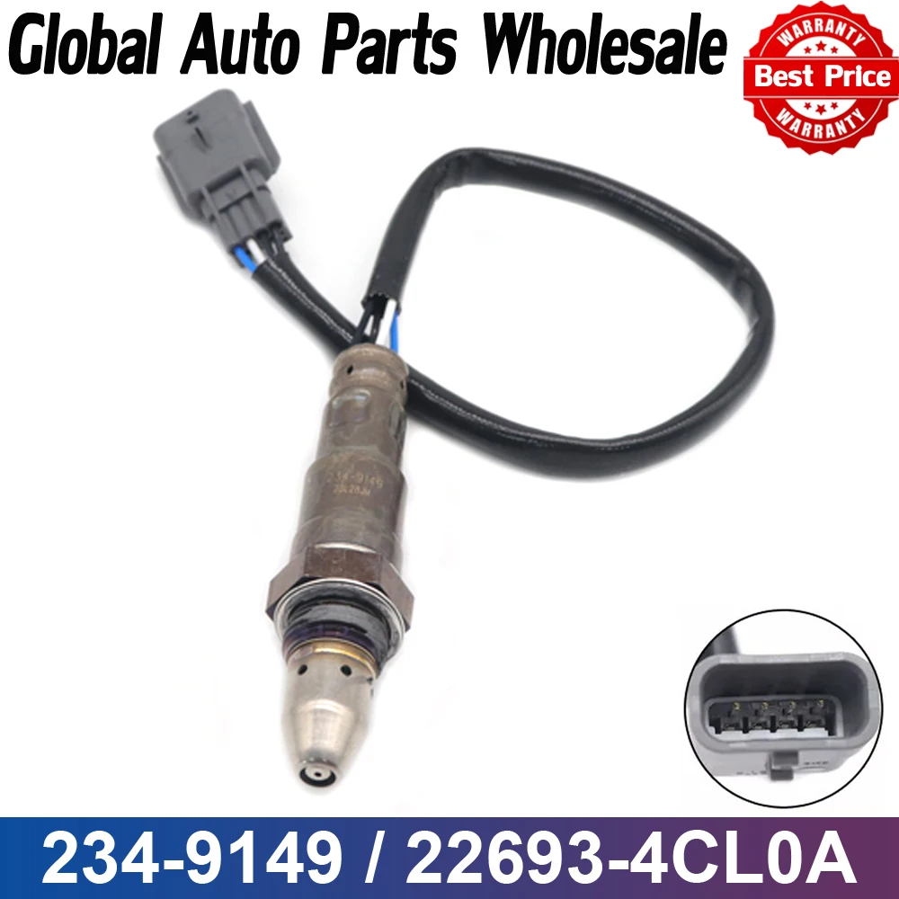 

For Nissan Rogue 2.5L 2014-2019 Car Upstream Air Fuel Ratio Lambda O2 Oxygen Sensor 234-9149 22693-4CL0A 22693-4BA0A