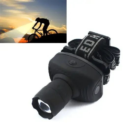 LED Headlamp Portable Super Bright Headlight 3 Modes High Lumen Head Lamp Outdoor Waterpoof Head Lights