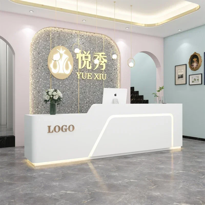 Bar checkout page Shop Small custom bar Bar counter Company reception desk Painting