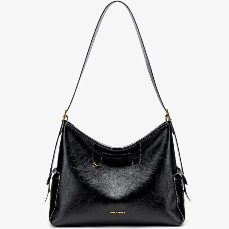 

Женская сумка премиум-класса в ретро-стиле из кожи растительного дубления, сумка через плечо, женская сумка на плечо/подмышку