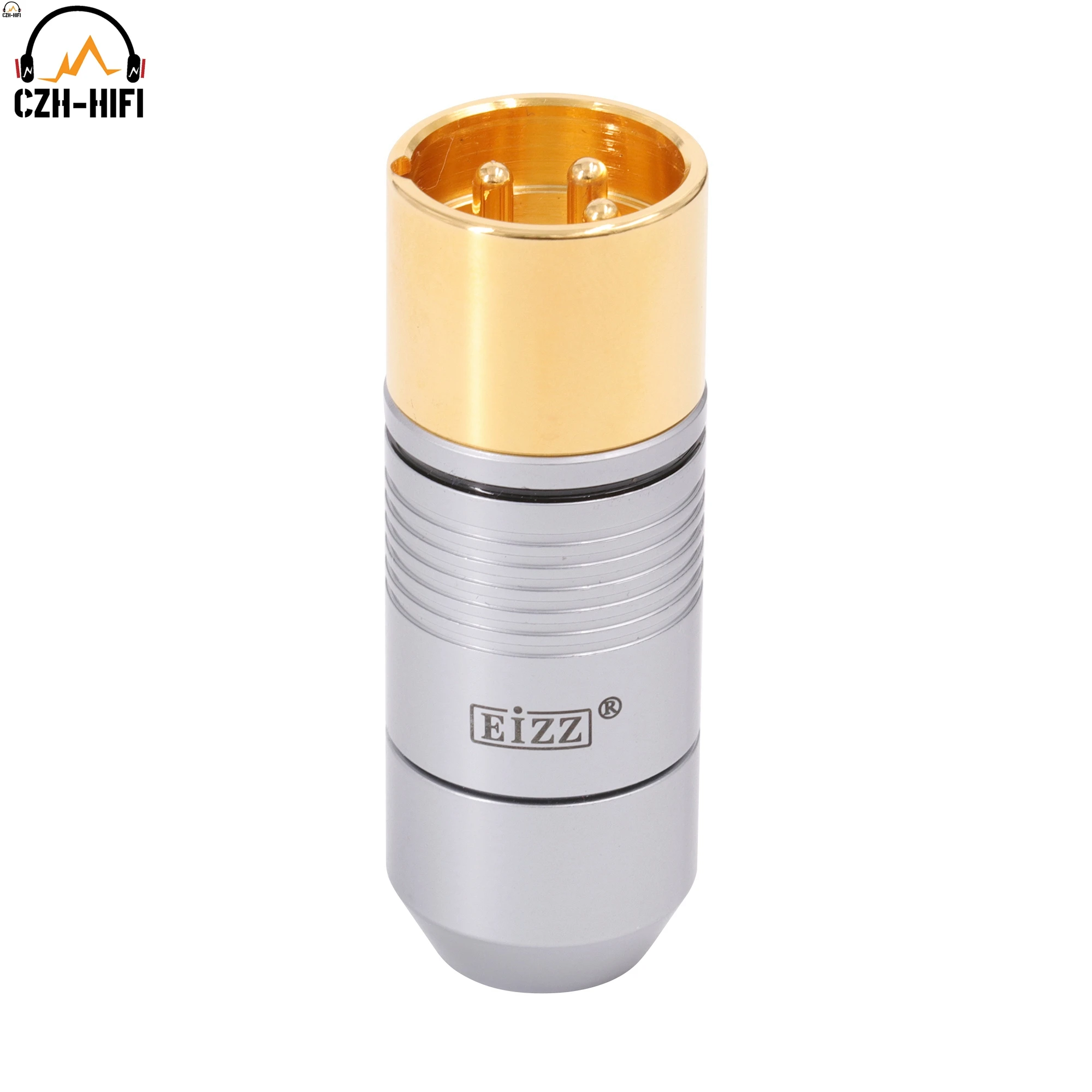 EIZZ Hochwertiger XLR-Stecker (männlich/weiblich) für HiFi-Audio-Verstärker, Kopfhörer, DIY – Detail 10