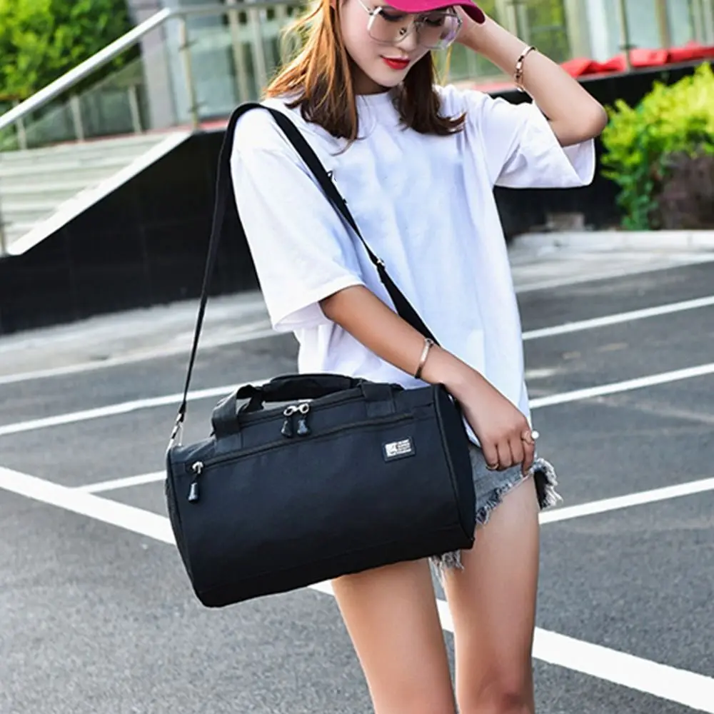 Portable Travel Duffel Bag Crossbody Large Capacity Travel Luggage Bag Waterproof Durable Gym Shoulder Bag Business Trips