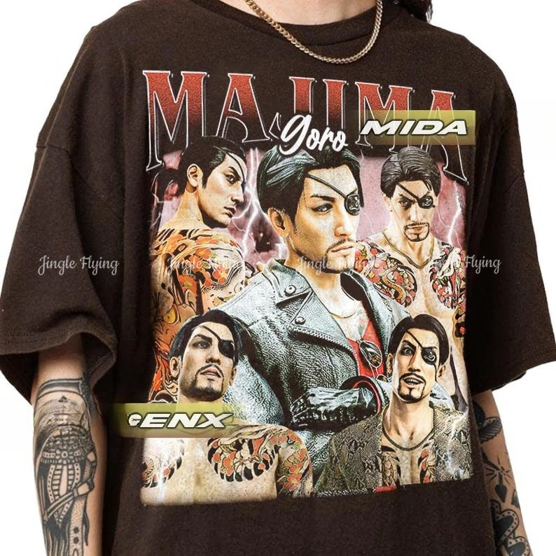 Limited Goro Majima Vintage Shirt Gift For Women And Man Unisex T-Shirt