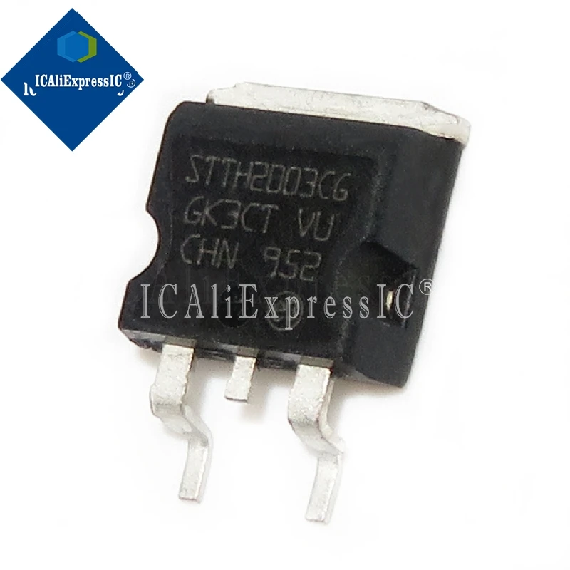 10 unids/lote STTH2003CG STTH2003 TO263 en Stock