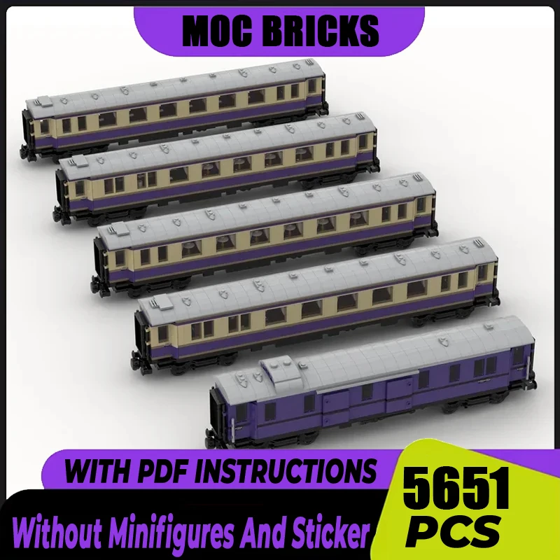 Moc Building Blocks Modular Historical Rheingold (8w)  Model Technology Brick DIY Assembly Construction Toys Holidays Gifts