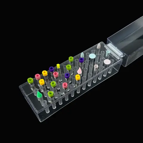 डेंटल बर ऑर्गनाइज़र 48 छेद वाला प्लास्टिक एंडो फ़ाइल होल्डर डेंटिस्ट्री डिसइंफ़ेक्शन केस ड्रिल ग्राइंडिंग हेड इंस्ट्रूमेंट स्टोरेज बॉक्स 10 best sales दंत चिकित्सा उपकरण आयोजक - №10