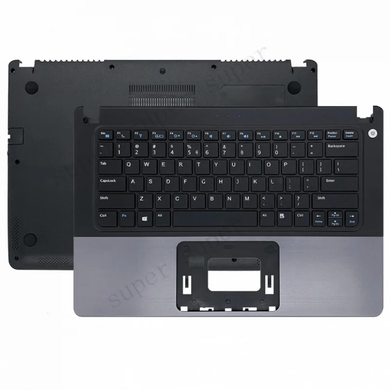 

S+ Laptop Palmrest With keyboard Bottom Case For Dell Vostro 5460 5470 5480 P41G