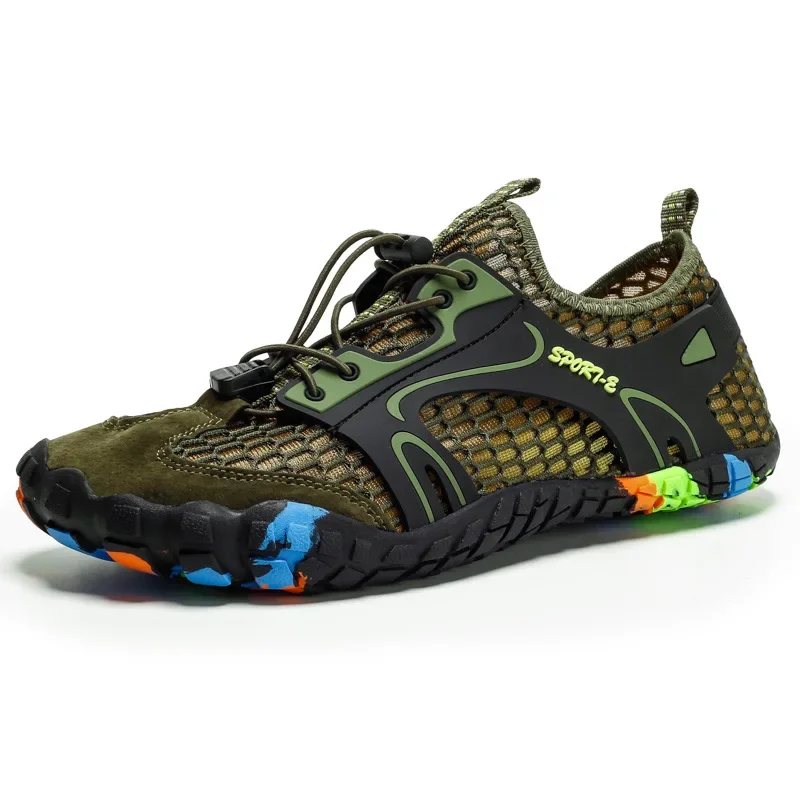 XIHAHA New Sneakers Non-slip Hiking Shoe for Men Women Walking Trekking Aqua Shoes Unisex Breathable Mesh Upstream Beach Shoes