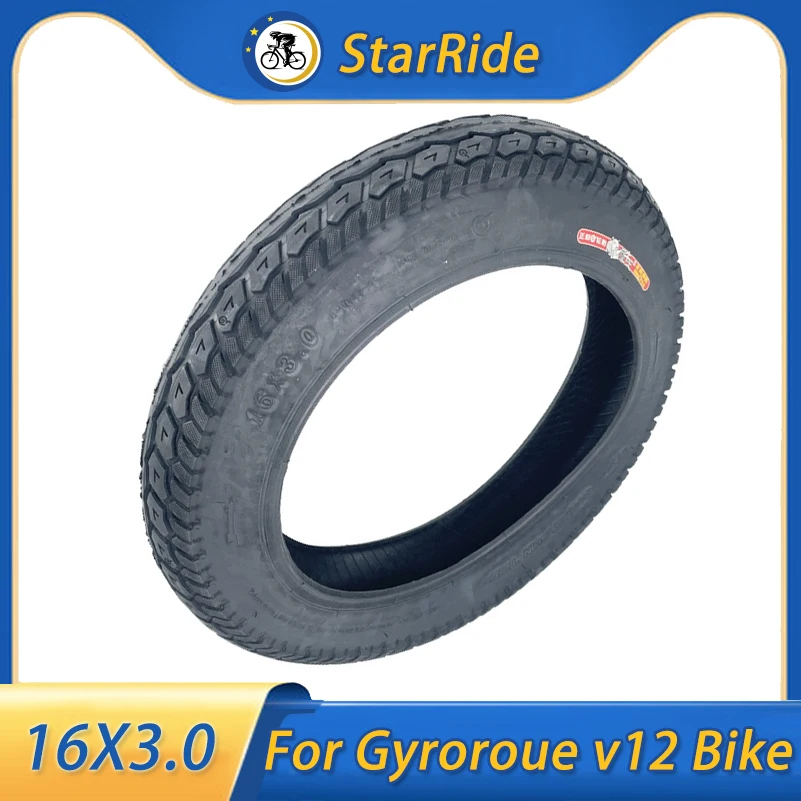 

CST 16 Inch Tire 16X3.0 C-1737 Thickened for Gyroroue Inmotion V12 Unicycle Bike Electric Scooter Wheelbarrow Accessories