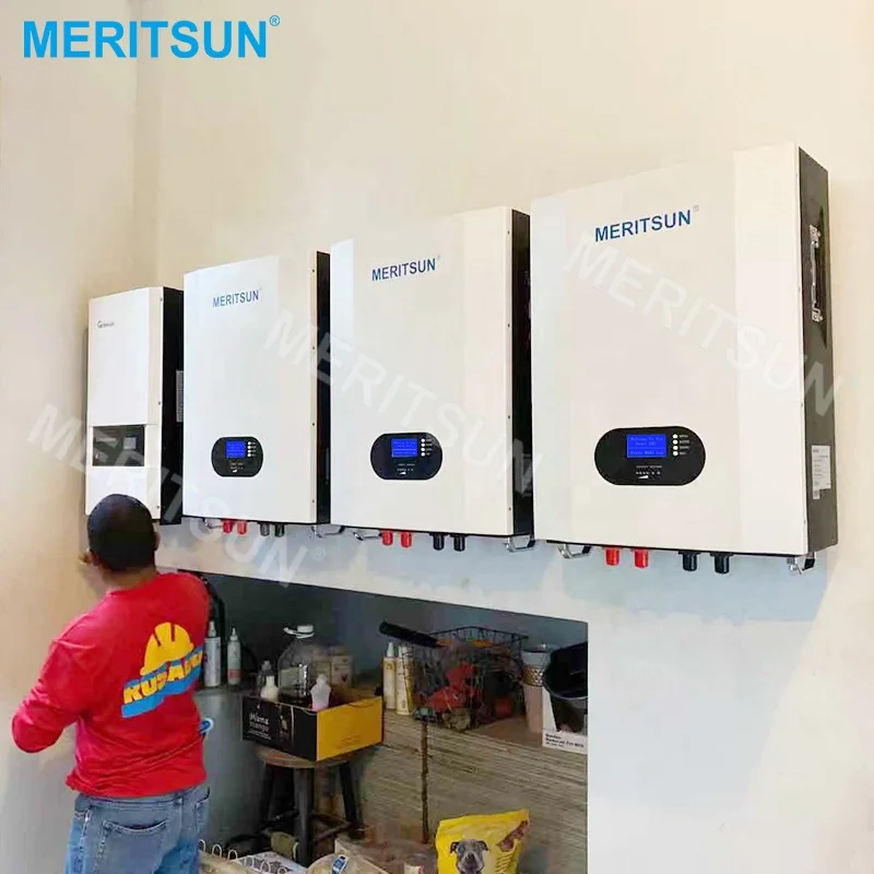 MERITSUN 10kw Lifepo4 Battery 48V 200ah Power Energy Wall 48V 50ah Lithium Battery Pack For Home Energy Storage System view 4