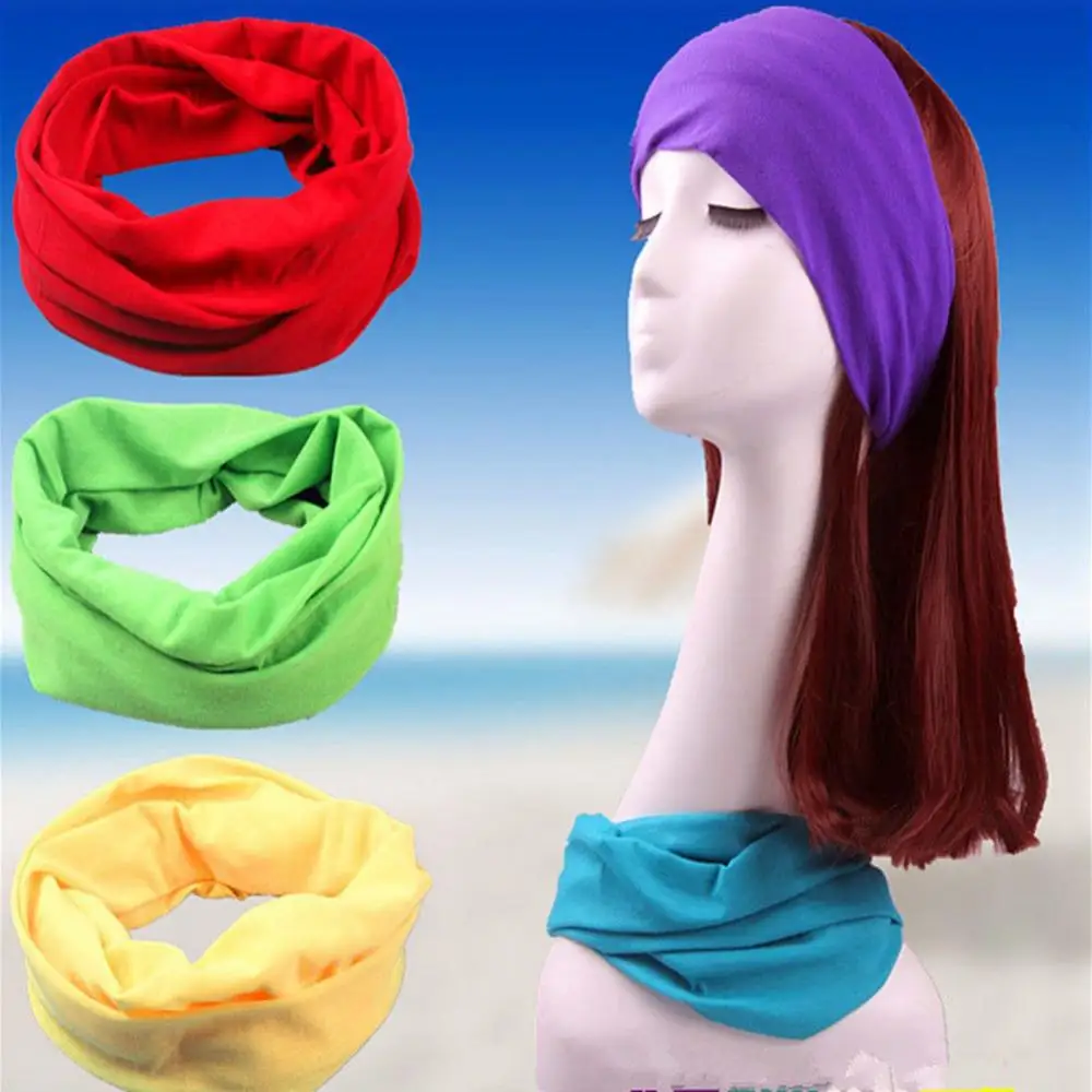 Outdoor Magic Bandana Head Wrap Scarf Cycling Hiking Scarves Headband Windproof Warm Face Mask Fashion Neck Cover Headwear