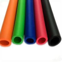 6mm-50mm(Inner Diameter) 1M Fitness Equipment Handle Bars Thermal Insulation Pipe Sponge Foam Rubber Tube Black Blue Green Red