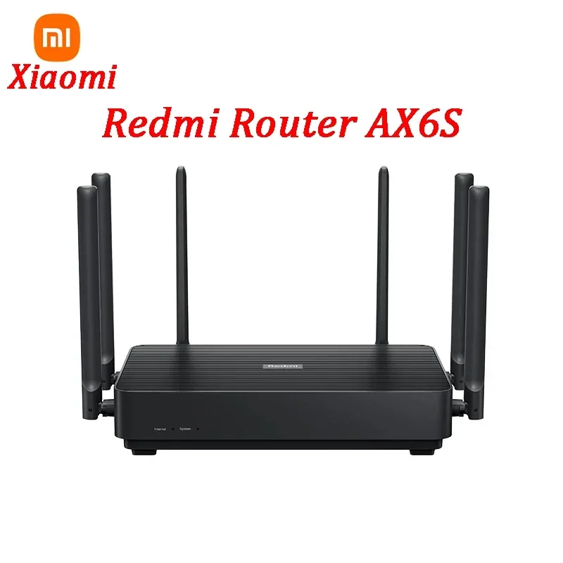 Xiaomi-Routeur Redmi AX6S, 3200 Mbps, 2.4G, 5GHz, Mesh, WIFI6, Amplificateur de signal 256 Mo, WiFi, Répéteur, Prolongateur de réseau, MU-MIMO