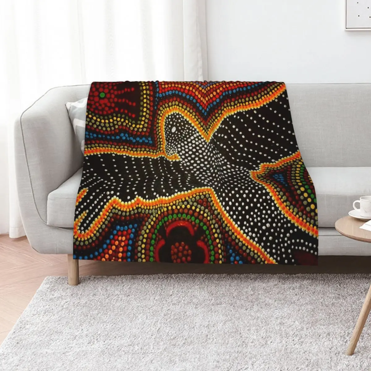 Black cockatoo - dreaming Throw Blanket Stuffeds Blankets Sofas Of Decoration halloween Decorative Beds for sofa Blankets