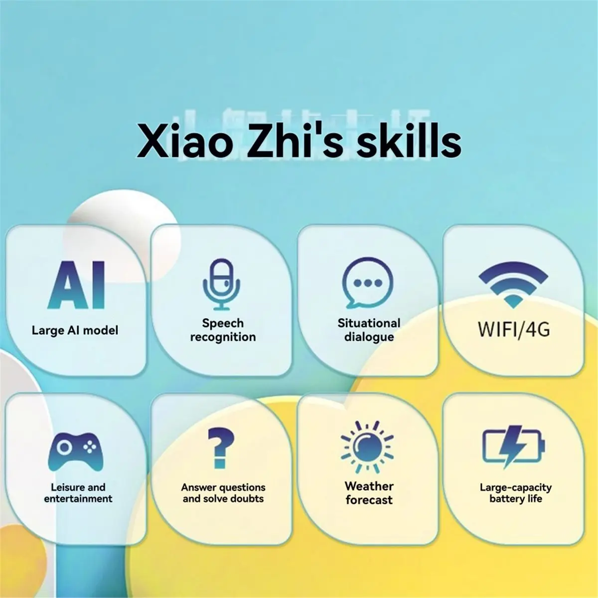 【ABUP】AI Chat Robot Retro Speaker 2.0-Inch Display ESP32-S3 Chatbot AI Voice Chat Robot Doubao Xiaozhi AI Speaker Beige