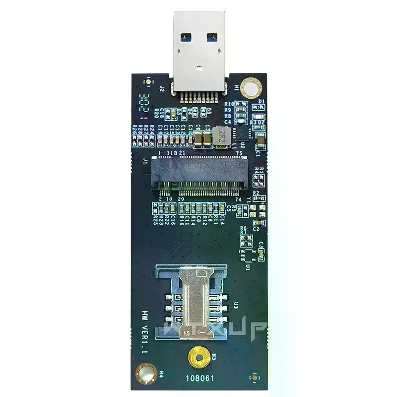 

"DW5821E Set: 3G, 4G, 5G M2 USB Adapter, With Expansion Card for DW5811e, DW5816E, EM7455, L860-GL"