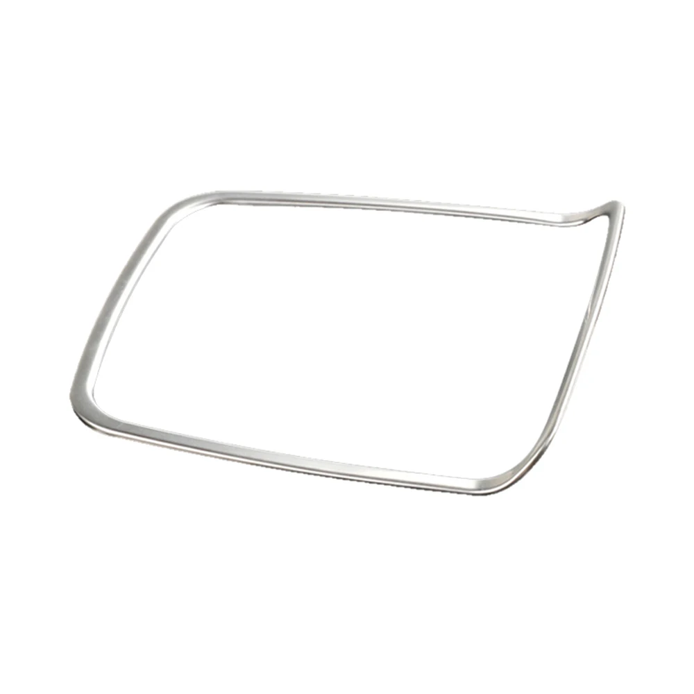 For Audi A3 8V 2014-2020 Car Rear Console Air Outlet Sticker Frame Cover Decor Stainless Steel Cigarette Panel Trims Accessories - view 5