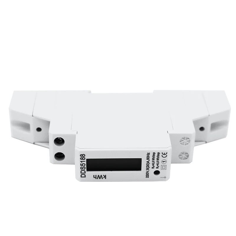 1PC KWH energy meter 5(32)A 20A LCD digital Power Consumption Watt meters AC220V Watt hour din rail energy meter single phase