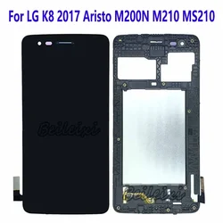 Для LG K8 2017 Aristo K210K X300 M200N M210 MS210 US215 ЖК-дисплей с цифровым преобразователем сенсорного экрана в сборе