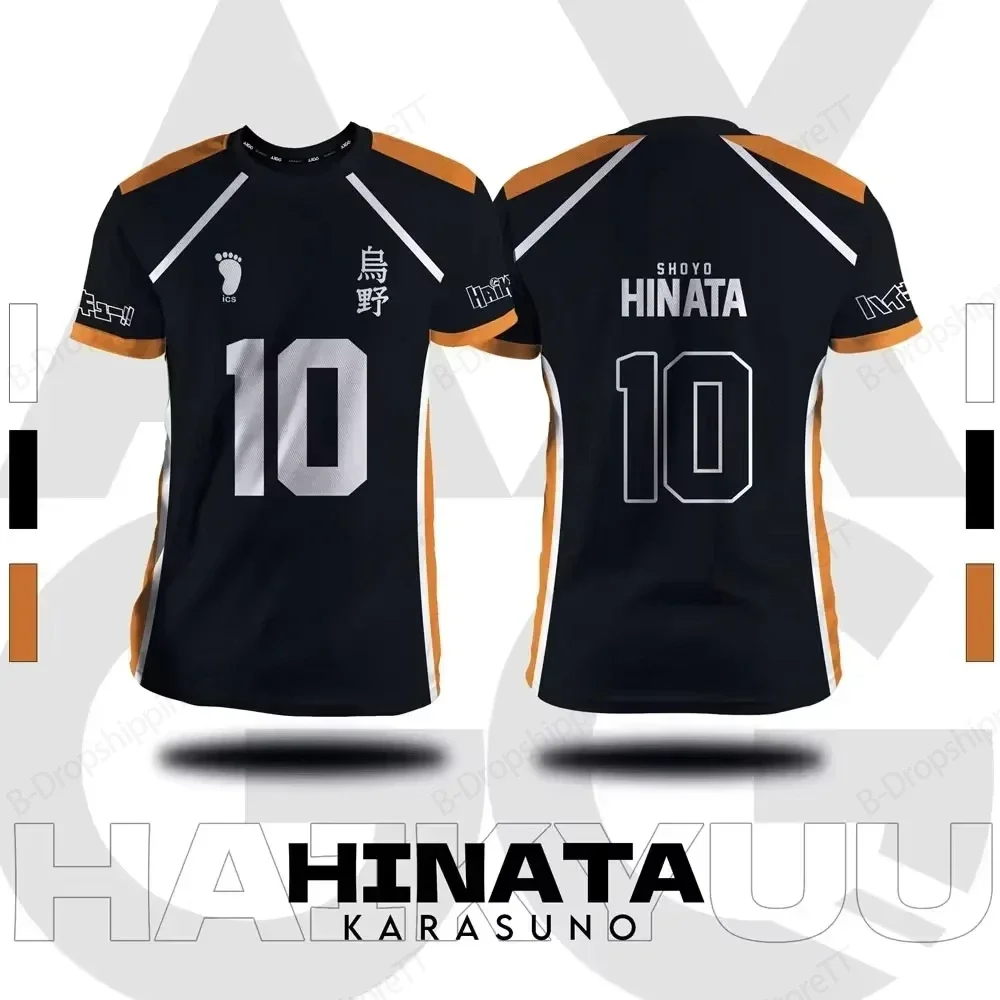 Haikyuu Fox Valley Japanese checkered shirt, 3D printed anime
