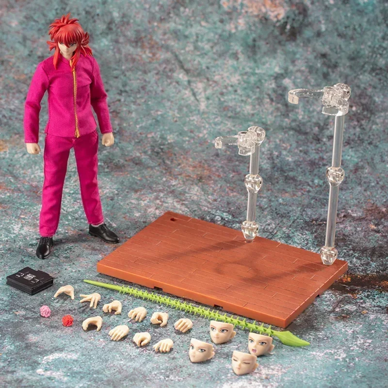 En Existencia, Dasin/Great Toys YuYu Hakusho, Figura de Acción de PVC a Escala 1/12 de Urameshi Yuusuke, Yoko Kurama, Jaganshi Hiei, Kuwabara Kazuma, SHF